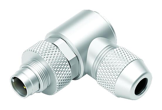 Illustration 99 0405 75 03 - M9 IP67 Male angled connector, Contacts: 3, 3.5-5.0 mm, shieldable, solder, IP67