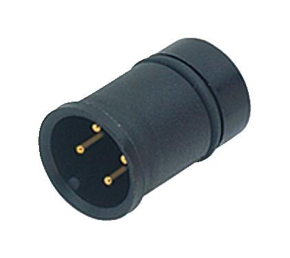 Illustration 09 0381 274 08 - M12 Male receptacle, Contacts: 8, unshielded, solder, IP67