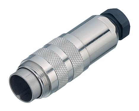 插图 99 5121 700 06 - M16 直头针头电缆连接器, 极数: 6 (06-a), 4.0-6.0mm, 可接屏蔽, 压接（压接触点必须单独订购）, IP67, UL