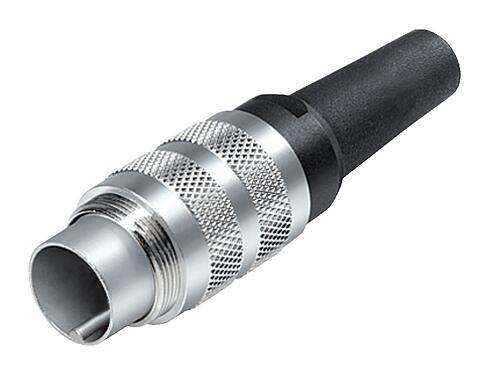 Illustration M16 Male cable connector, Contacts: 5 (05-a), 4.0-6.0 mm, shieldable, crimping (Crimp contacts must be ordered separately), IP40