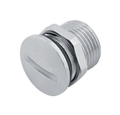 Illustration Blind plug / Dummy plug, IP67, alternatively with surface as anti-twist protection
