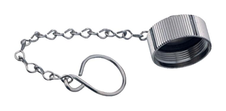 Illustration Protecting cap, IP67, with chain