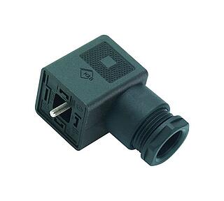 Female power connector, Contacts: 2+PE, 8.0-10.0 mm, unshielded, screw clamp, IP40 without seal, PG 11, Circuit P10