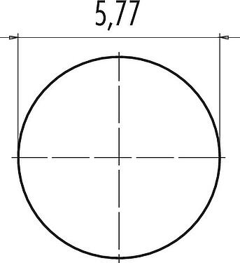 Assembly instructions / Panel cut-out M8 Male receptacle, Contacts: 3, unshielded, THT, IP67, Front mounting