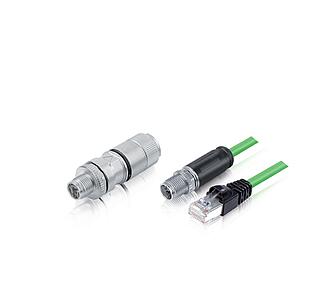 M12-X coded connectors - Automation technology