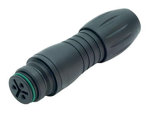 Illustration 99 9134 00 12 - Snap-In IP67 Female cable connector, Contacts: 12, 4.0-6.0 mm, unshielded, solder, IP67, VDE