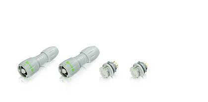 Bayonet NCC connectors for medical applications