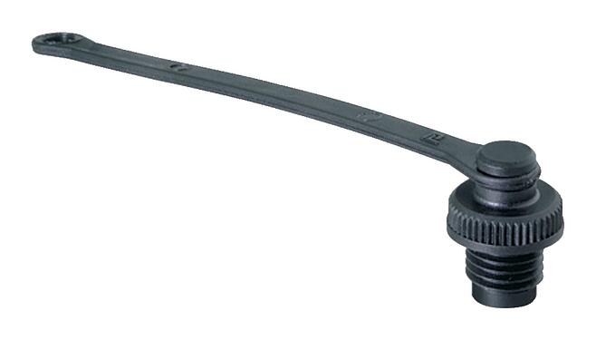 Illustration 08 2843 000 000 - M8 / AS-Interface - Protection cap for flange socket; Series 718/772/775/768