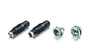 小型推拉IP67连接器