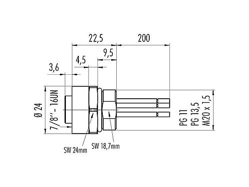 Scale drawing 09 2446 320 03 - 7/8