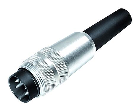 Illustration M16 Male cable connector, Contacts: 16, 3.0-6.0 mm, unshielded, solder, IP40