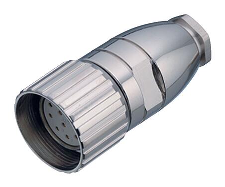 插图 99 4610 00 16 - M23 直头孔头电缆连接器, 极数: 16, 6.0-10.0mm, 非屏蔽, 焊接, IP67
