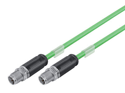 Automation Technology - Data Transmission-M12-X-Connecting cable_825-X_VL_KS_KS
