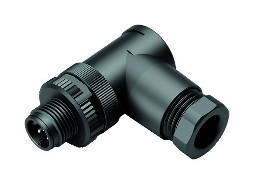 Illustration 99 0437 69 05 - M12 Male angled connector, Contacts: 5, 6.0-8.0 mm, unshielded, screw clamp, IP67, UL