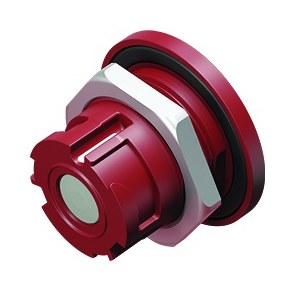 Connectors for medical applications--Female panel mount connector_770_2_FD_vv_l_white_red